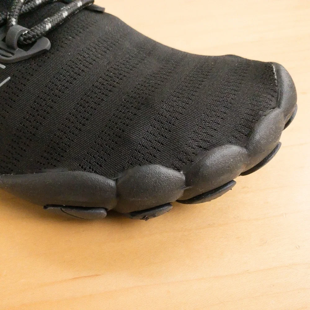 SAYOLA Water Shoes Mens Size 9.5 Black Quick Dry Aqua Swim Barefoot Beach Surf - Picture 8 of 16